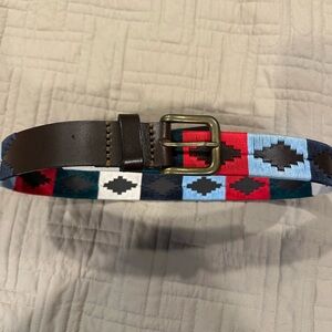 pampeano leather belt - 40